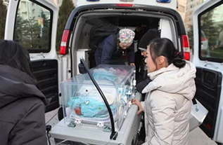 建平县妇婴监护型护送